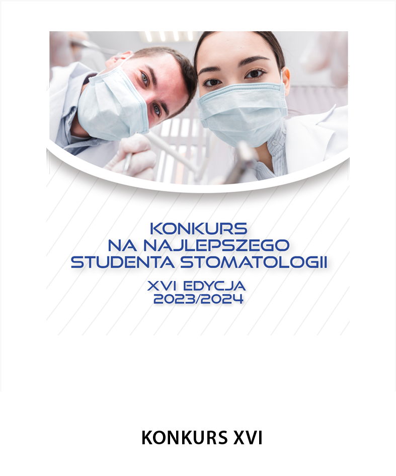 Konkurs na najlepszego studenta stomatologii XVI edycja 2023/2024